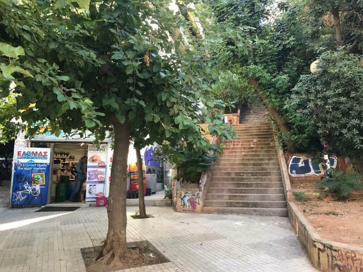 Ferienwohnung Art Island House Athen Exterior foto